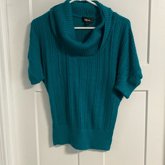 Women’s iz burr short sleeve sweater size S - Picture 1 of 4